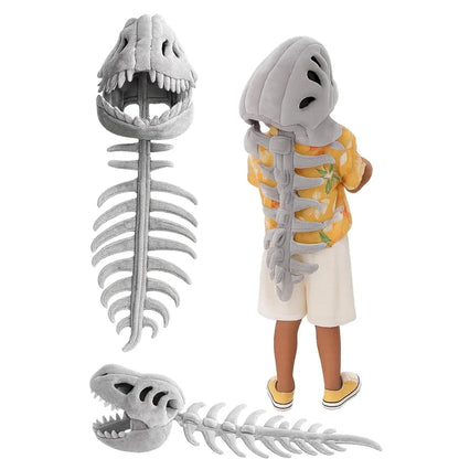 Dinosaur Skeleton Plush Costume
