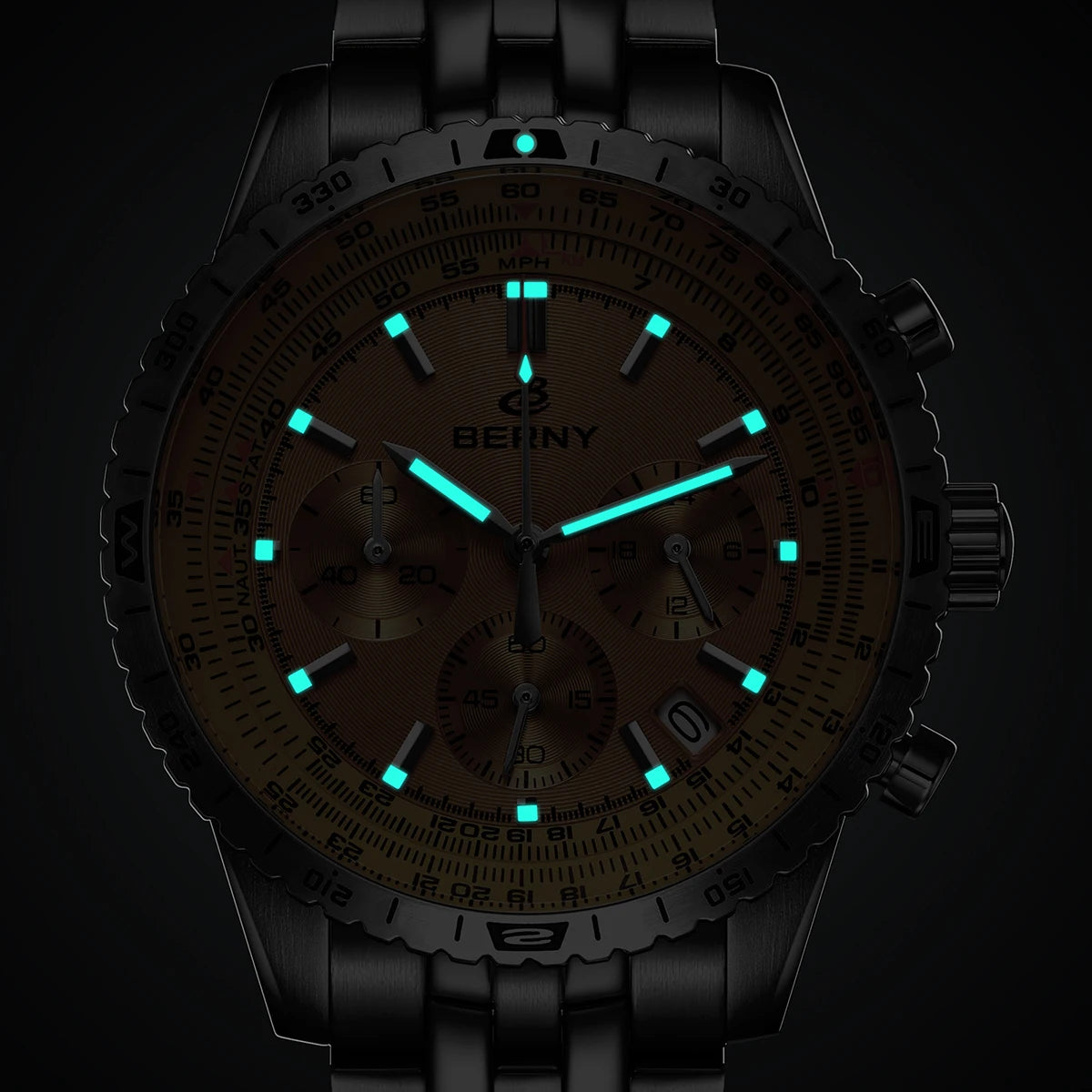 Chronograph Steel Watch