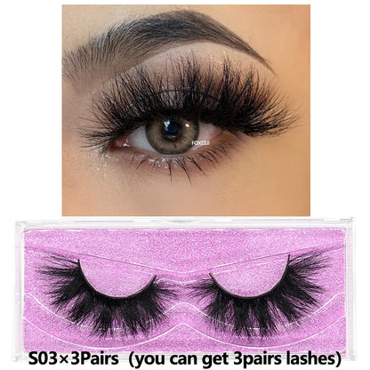 Luxury Crisscross Mink Lashes