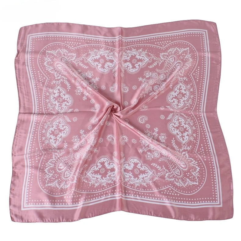 Satin Silk Feeling Hair Scarf