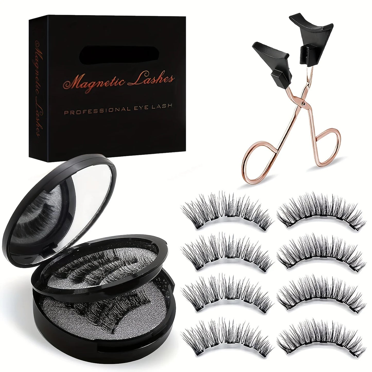 Magnetic Natural Cluster Lashes