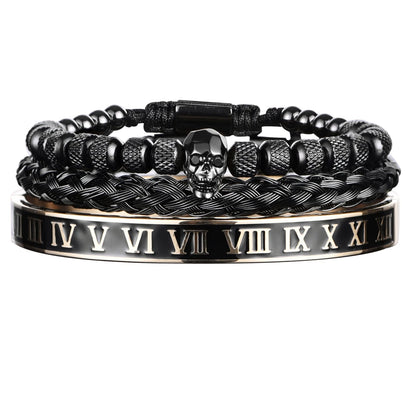 Trendy Skeleton Bead Bracelet
