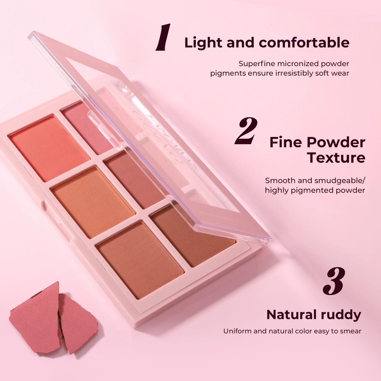Matte Powder Blush Palette