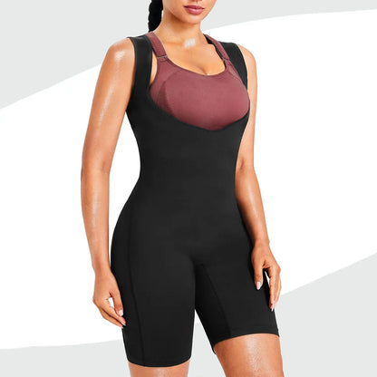 Sweat-Wicking Sauna Suit Jumpsuit
