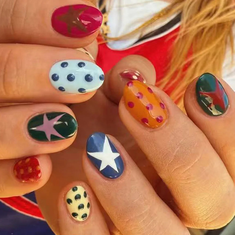 French Resin Nail Tip Set