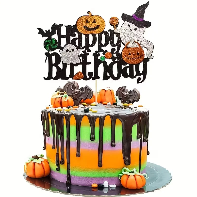 Spooky Halloween Cake Topper