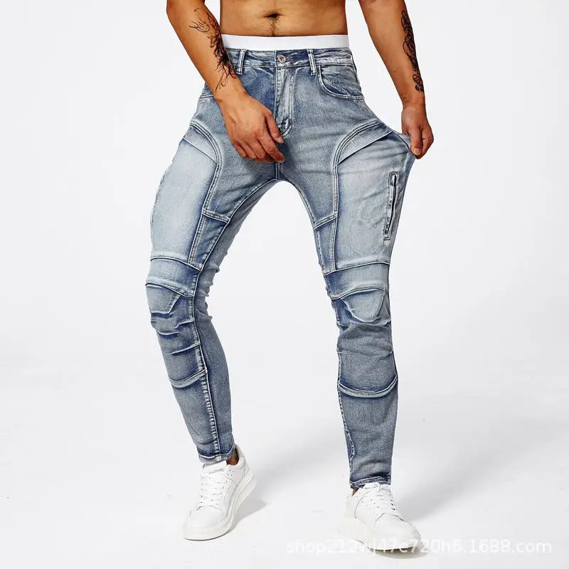 Motorcycle Denim Riding Trousers
