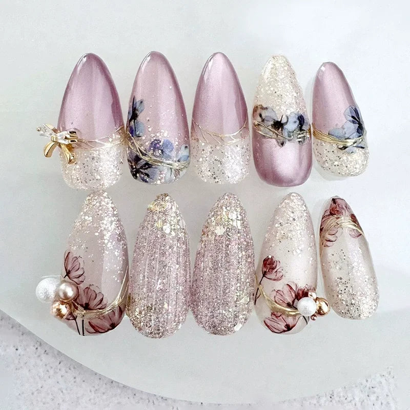 Ballerina Press Nail Set