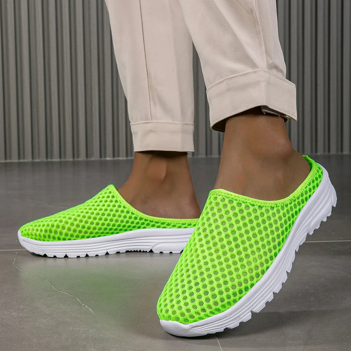 Air Mesh Lazy Slippers