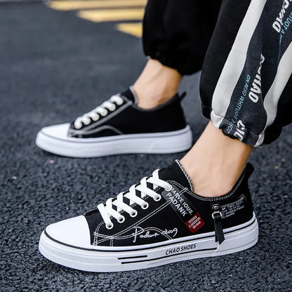 Breathable Low-Top Canvas Shoes