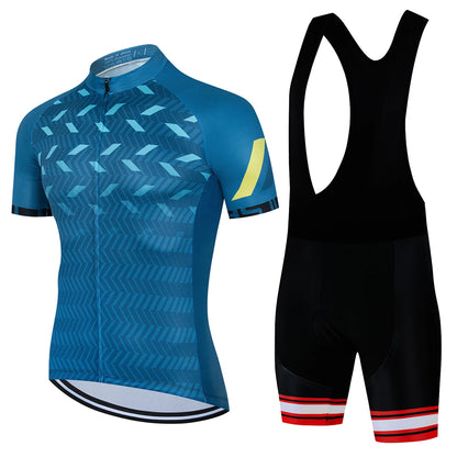 Breathable MTB Cycling Jersey Set