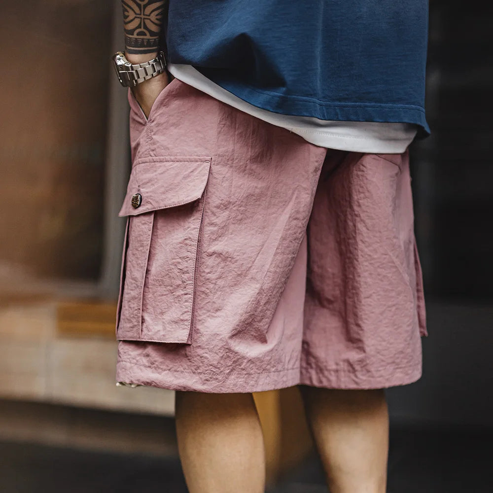 Maden Quick-Dry Woven Cargo Shorts
