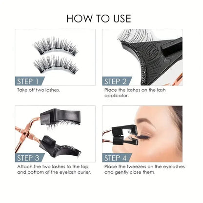 Magnetic Natural Cluster Lashes