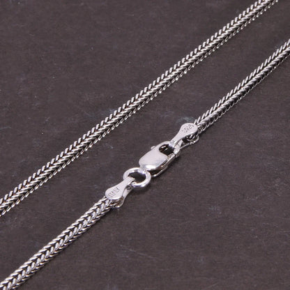 Sterling Figaro Necklace