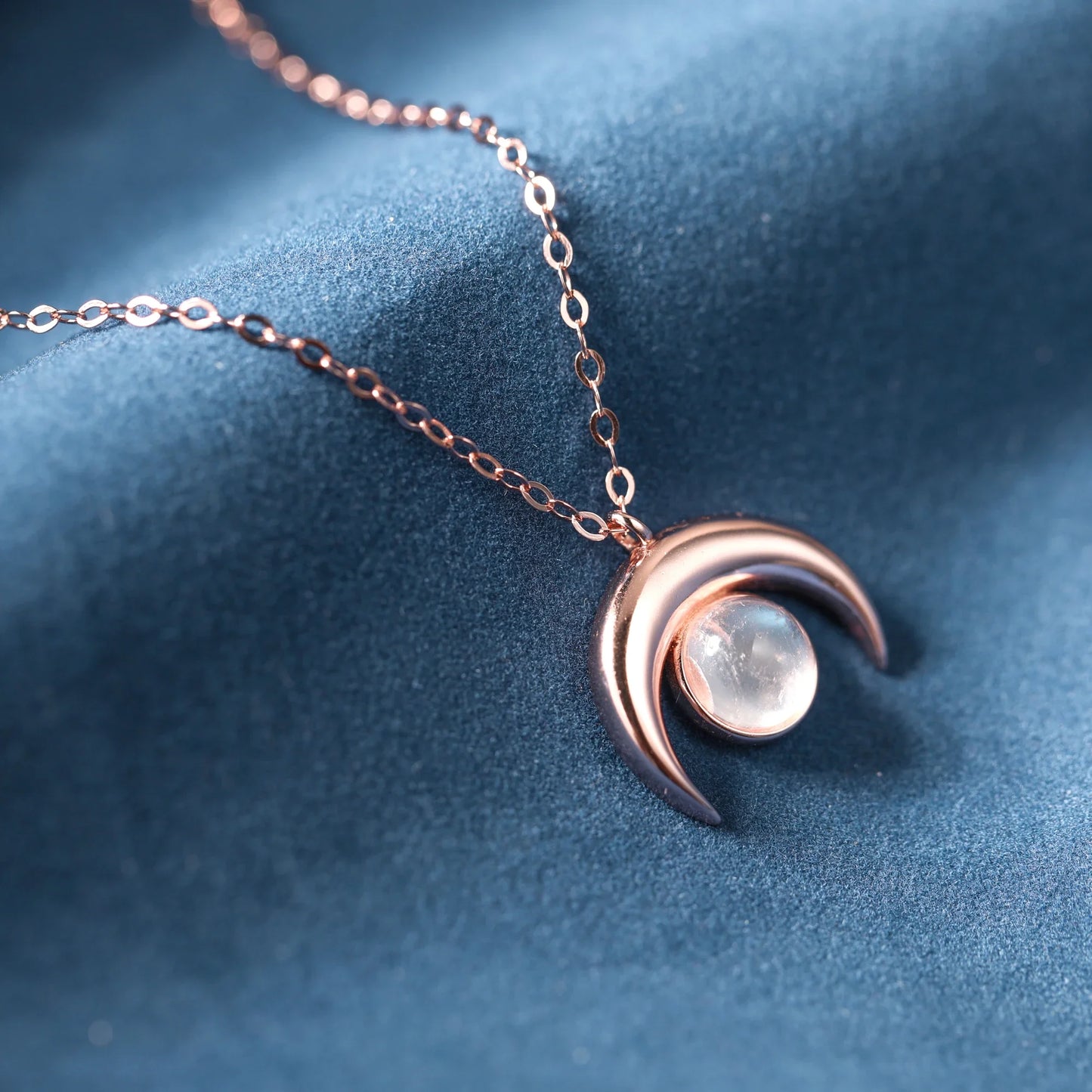 Moonstone Pendant Necklace