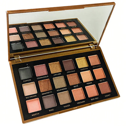 Rose Gold Glitter Eyeshadow Palette