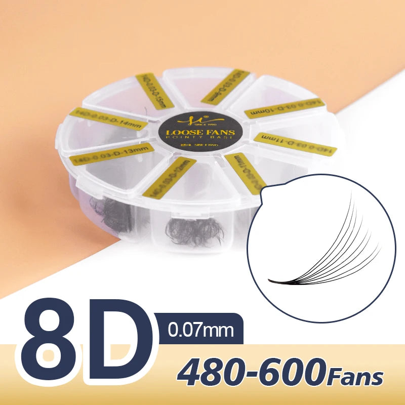 Mixed Volume Lash Extension Fans