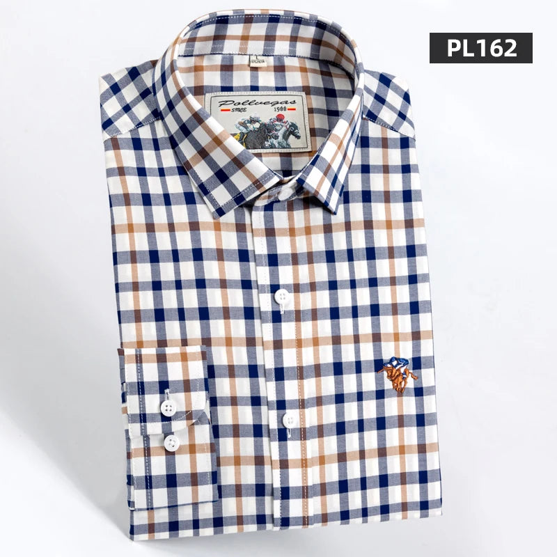 Oxford Striped Business Shirt