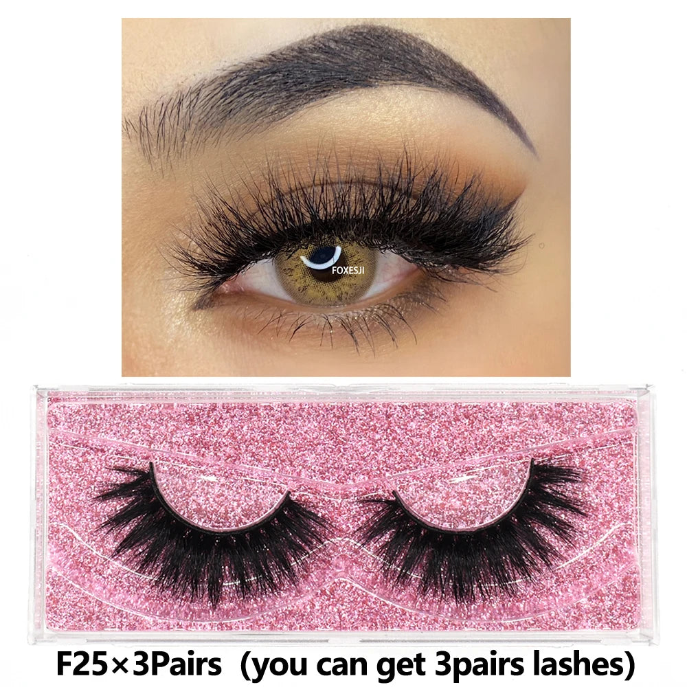 Luxury Crisscross Mink Lashes