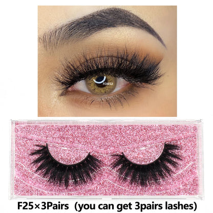 Luxury Crisscross Mink Lashes