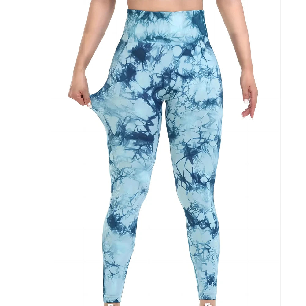 Tie-Dye Seamless Butt-Lift Leggings