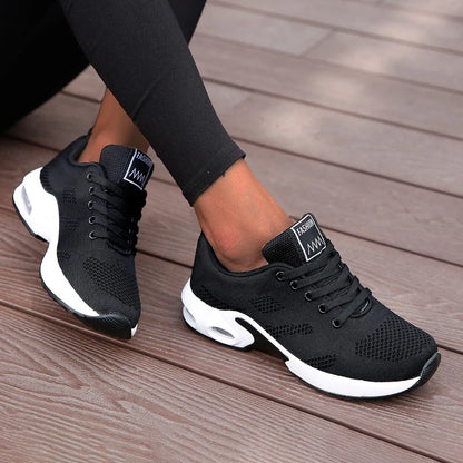Platform Mesh Running Sneakers