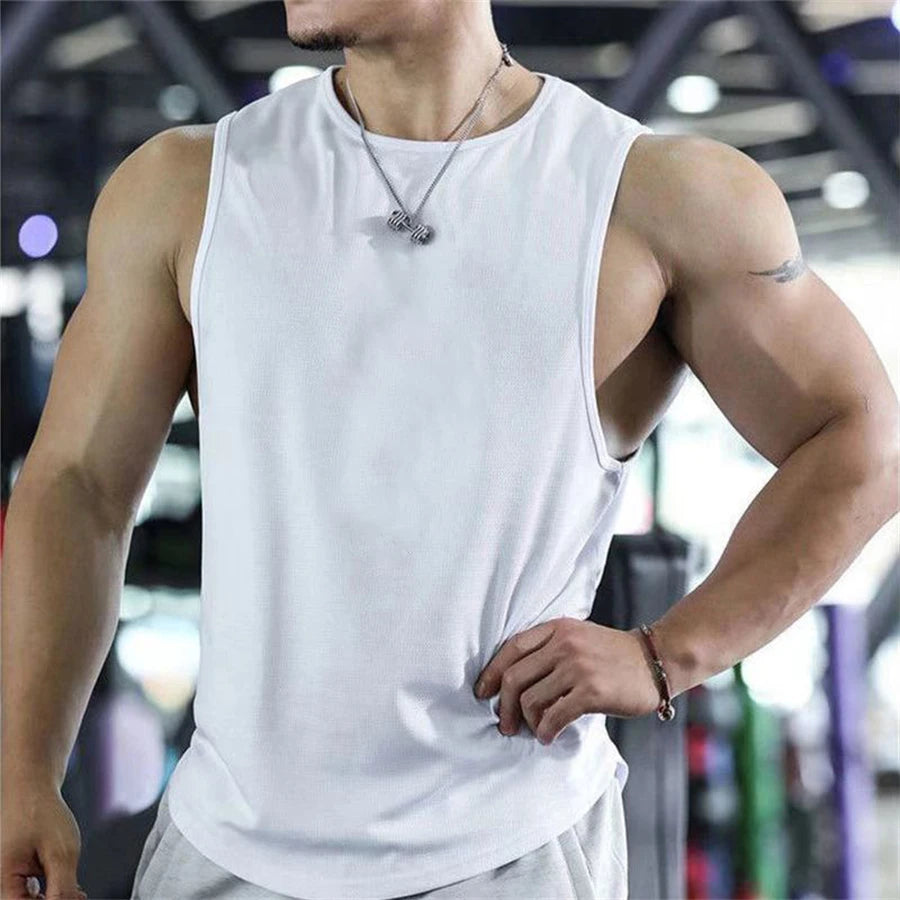 Mesh Workout Tank Top
