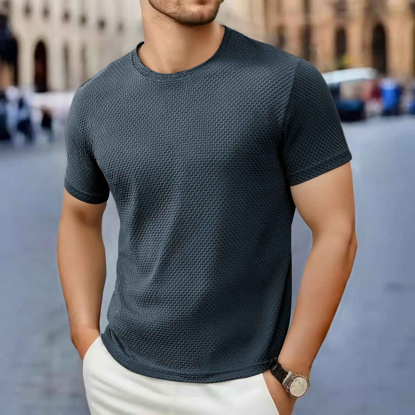 Bone Flower Breathable Casual Tee