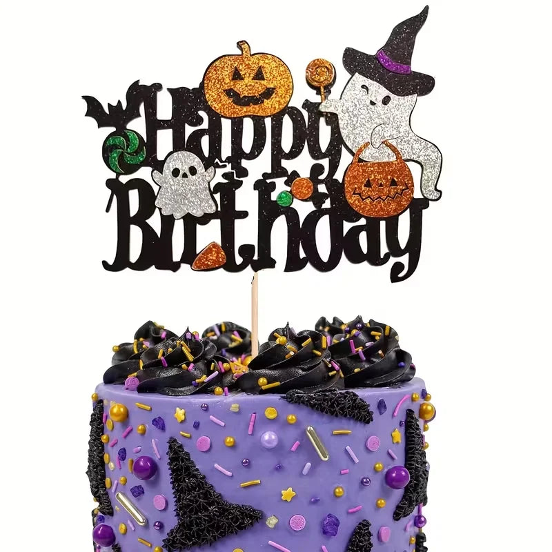 Spooky Halloween Cake Topper