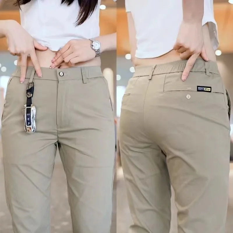 Korean Slim Fit Golf Trousers