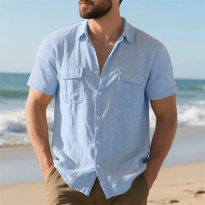 Cotton Linen Casual Shirt