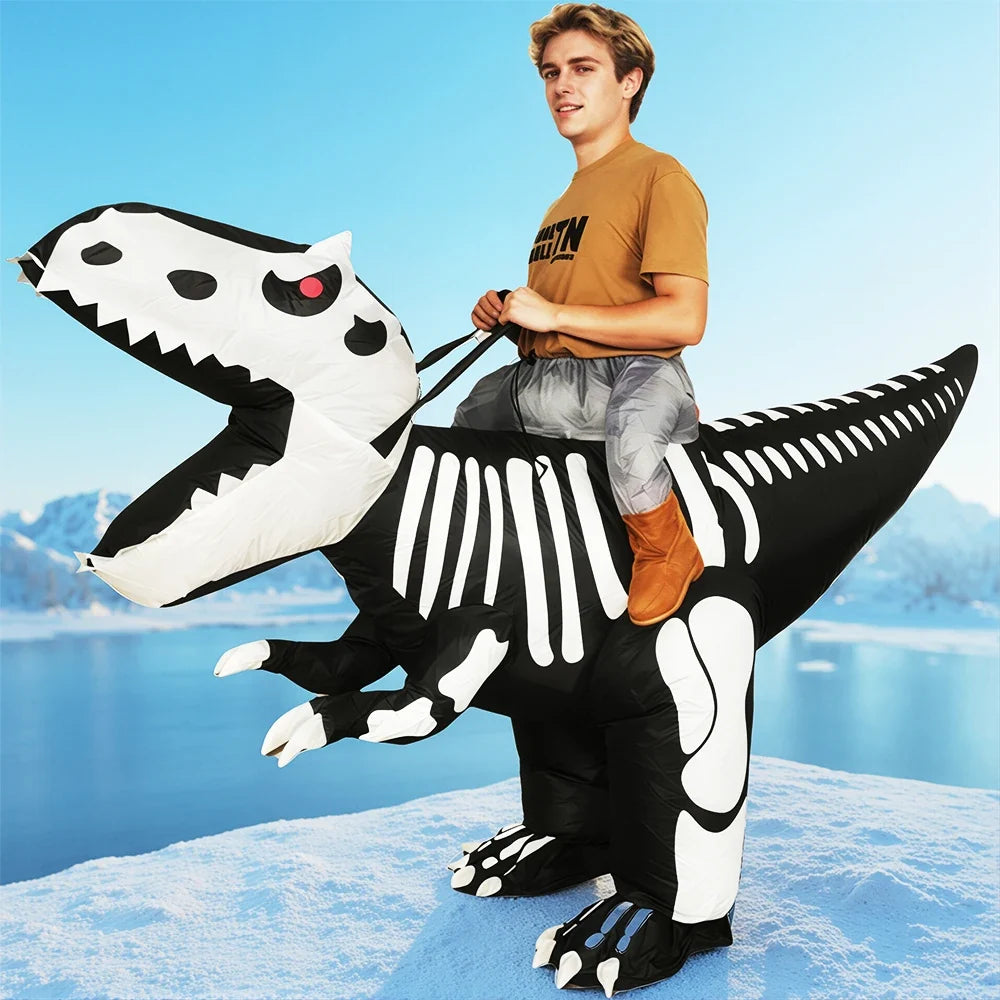 Inflatable Dinosaur Mascot Costume