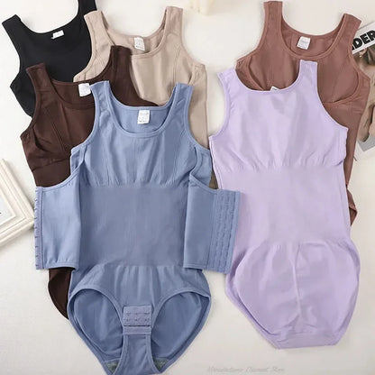 2025 Zipper Belt Bodysuit Shapewear