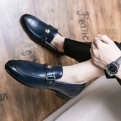 Leather Slip On Shoes Edition