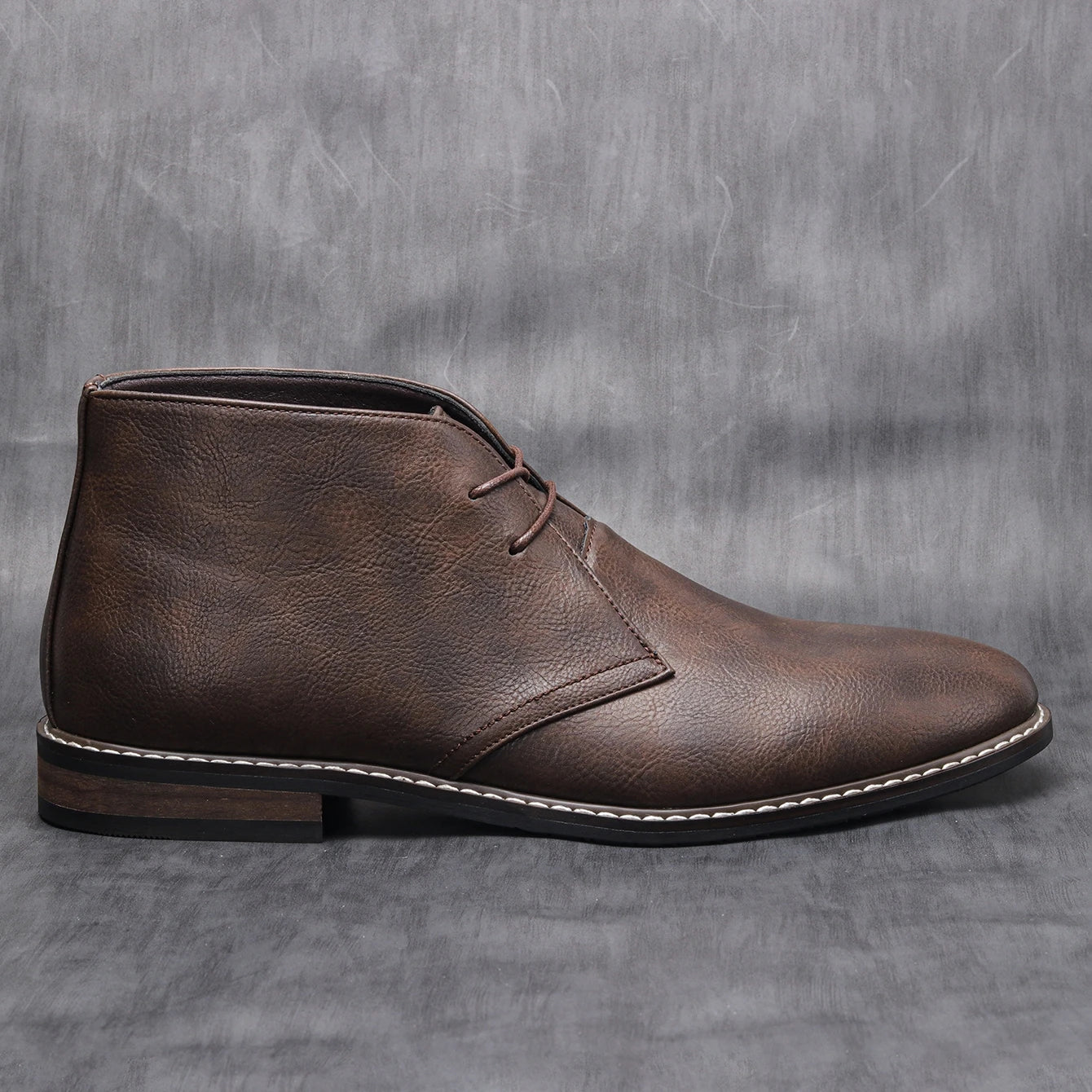 Artificial Leather Ankle Boots