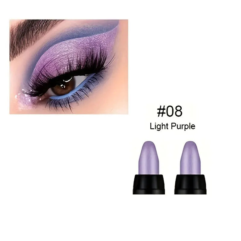 Pearlescent glitter eyeliner