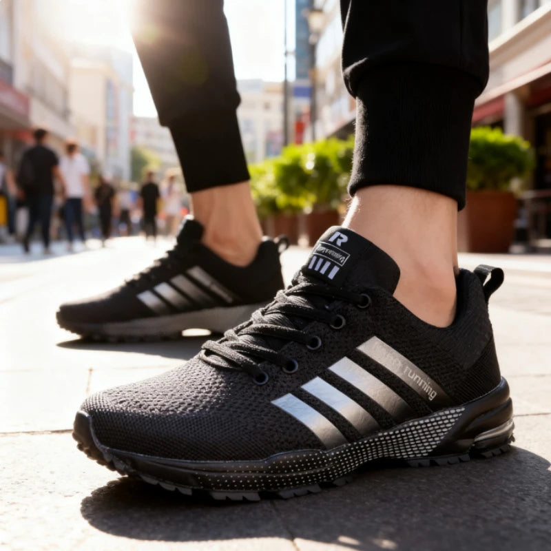 Vulcanized Mesh Casual Sneakers