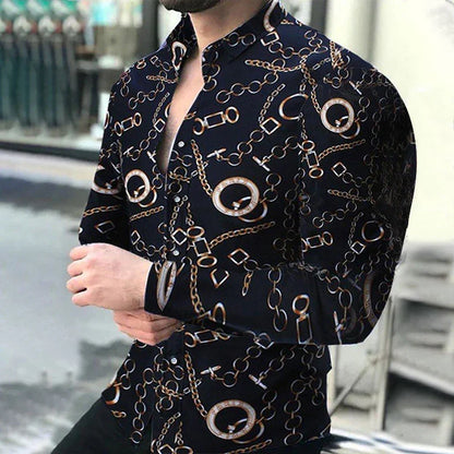 Casual Stretch Button Shirt