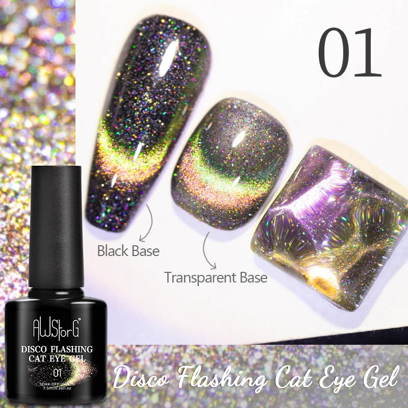 Crimson Cat Eye Gel