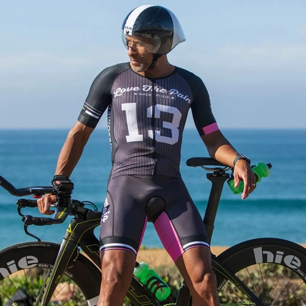 Triathlon Cycling Skinsuit Jumpsuit