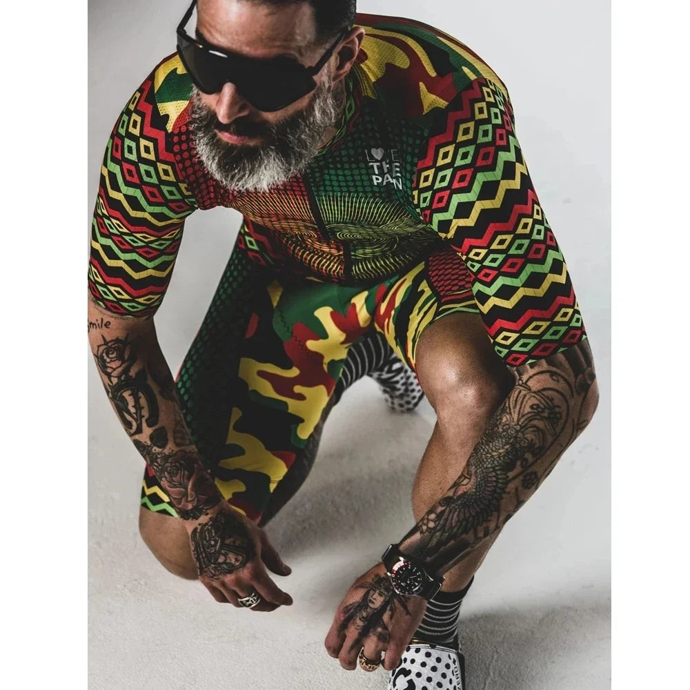 Custom Bib Cycling Jersey Set