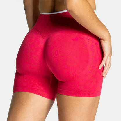 Leopard Seamless Yoga Shorts