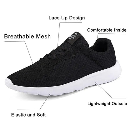 Lightweight Breathable Walking Sneakers