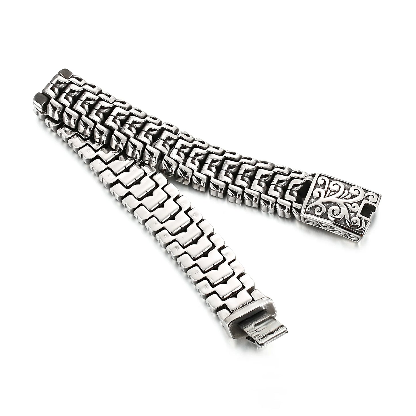 Vintage Woven Link Bracelet