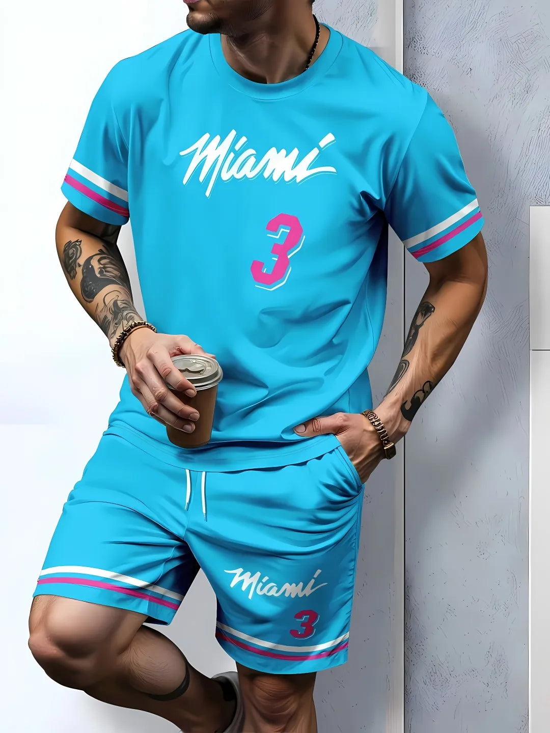 Breathable Casual Sports Two-Piece Set