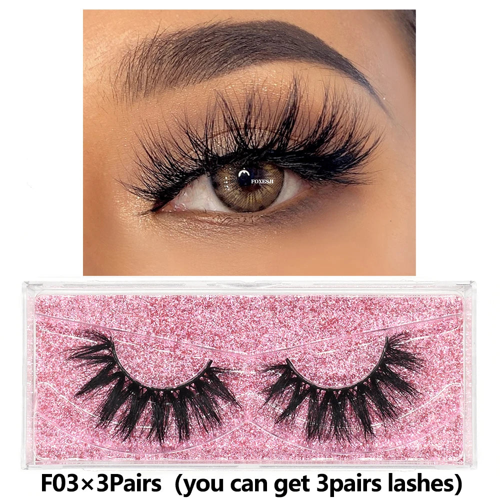 Luxury Crisscross Mink Lashes