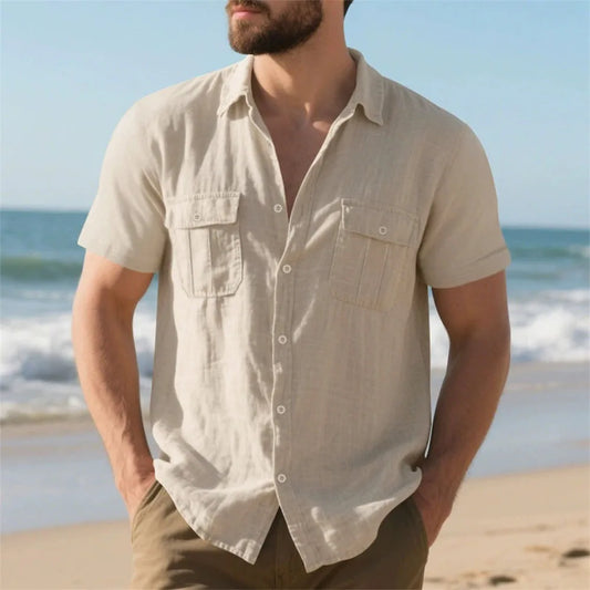 Cotton Linen Casual Shirt