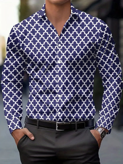 Printed Smart Casual Shirt