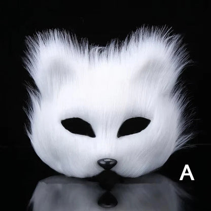 Fox Faux Fur Eye Mask
