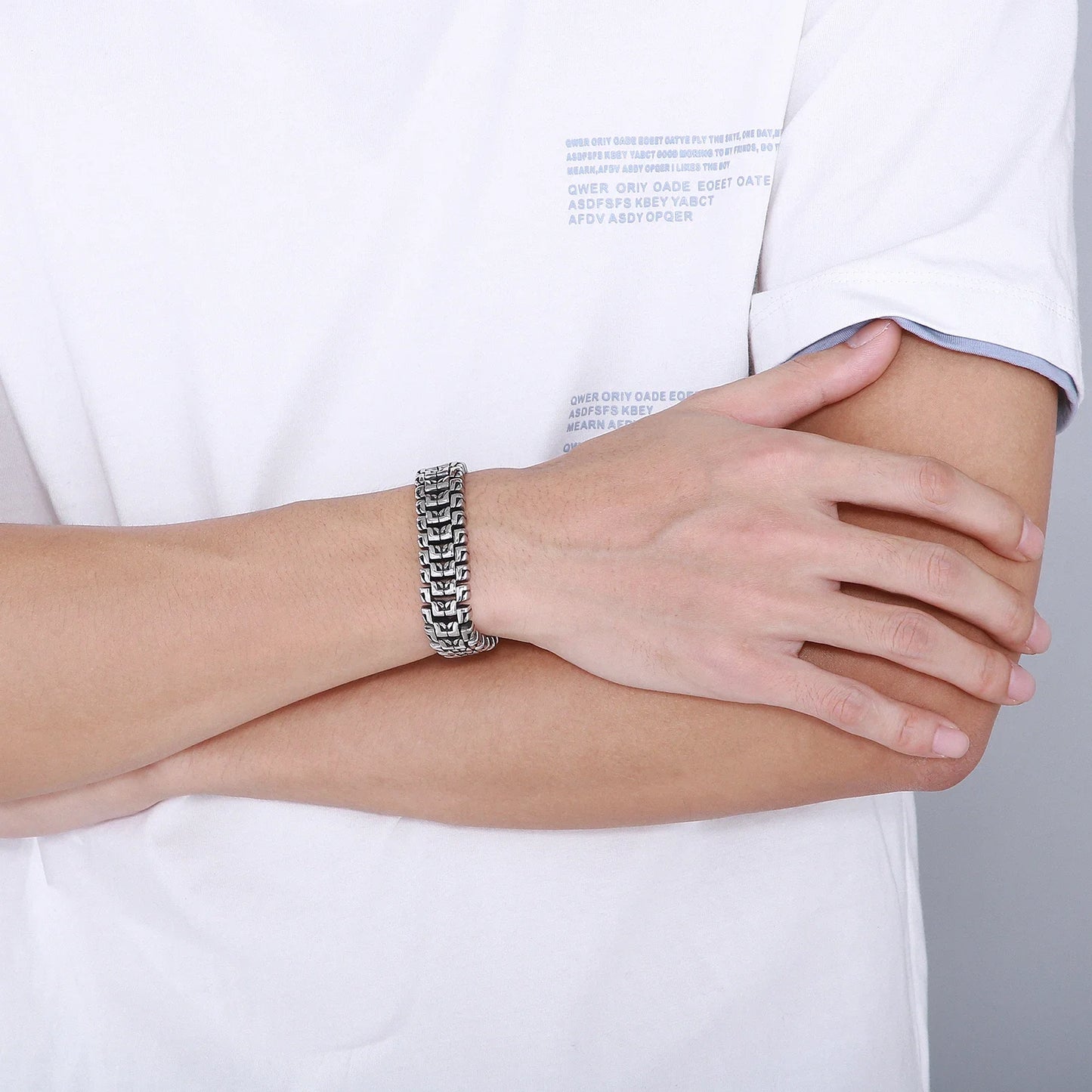 Vintage Woven Link Bracelet